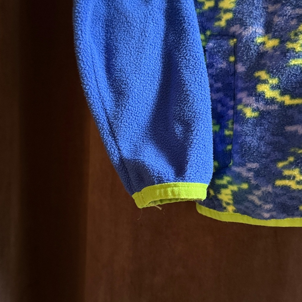 Lands' End Kids Blue and Green Jacket - Picture 4 of 5
